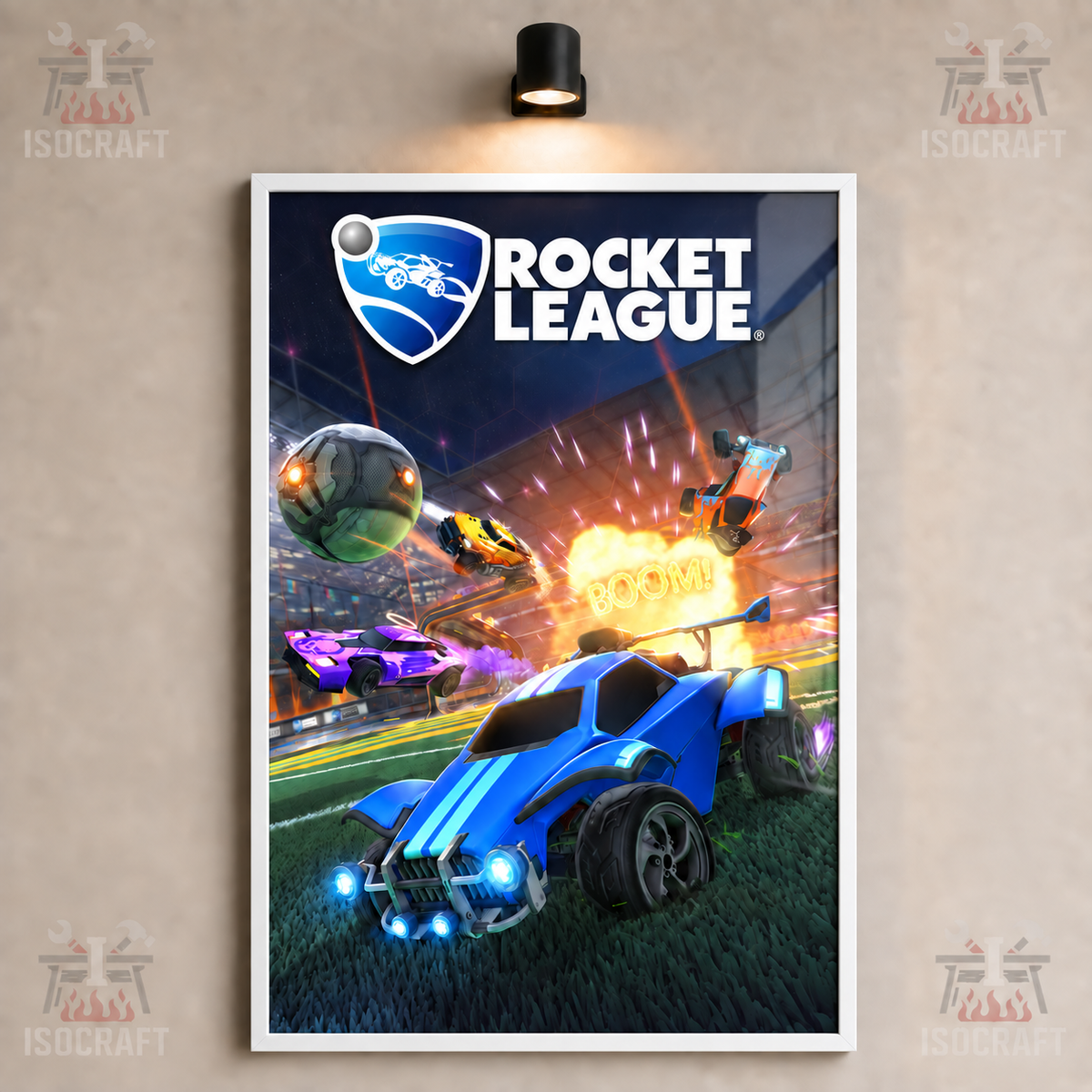 Tableau Plexiglas Rocket League