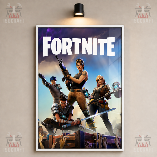 Tableau Plexiglas Fortnite