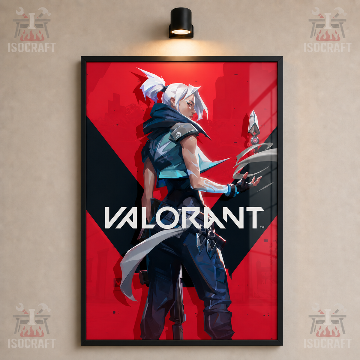 Tableau Plexiglas Valorant – Jett