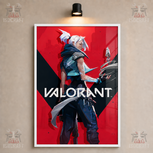 Tableau Plexiglas Valorant – Jett