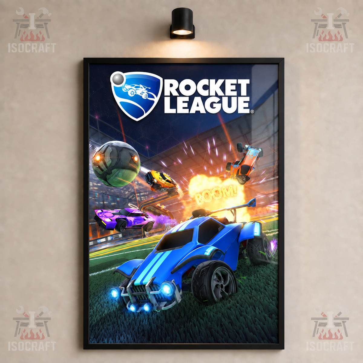 Tableau Plexiglas Rocket League