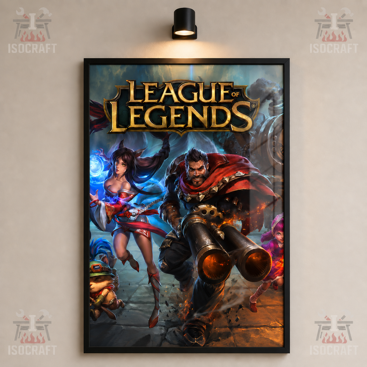 Tableau Plexiglas League of Legends