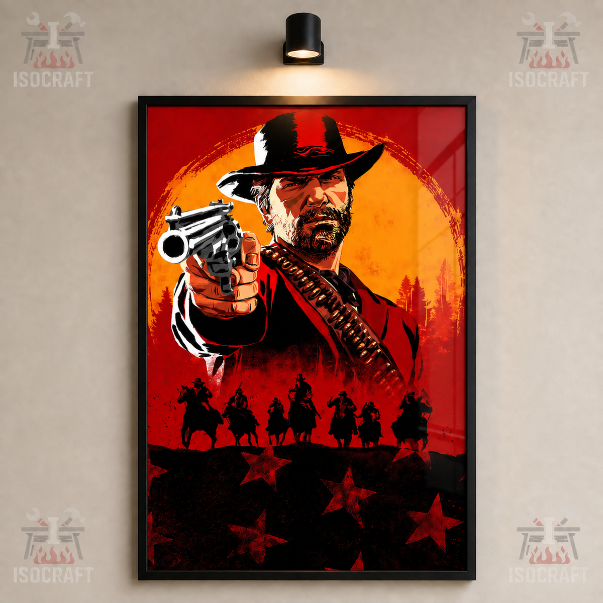 Tableau Plexiglas Red Dead Redemption