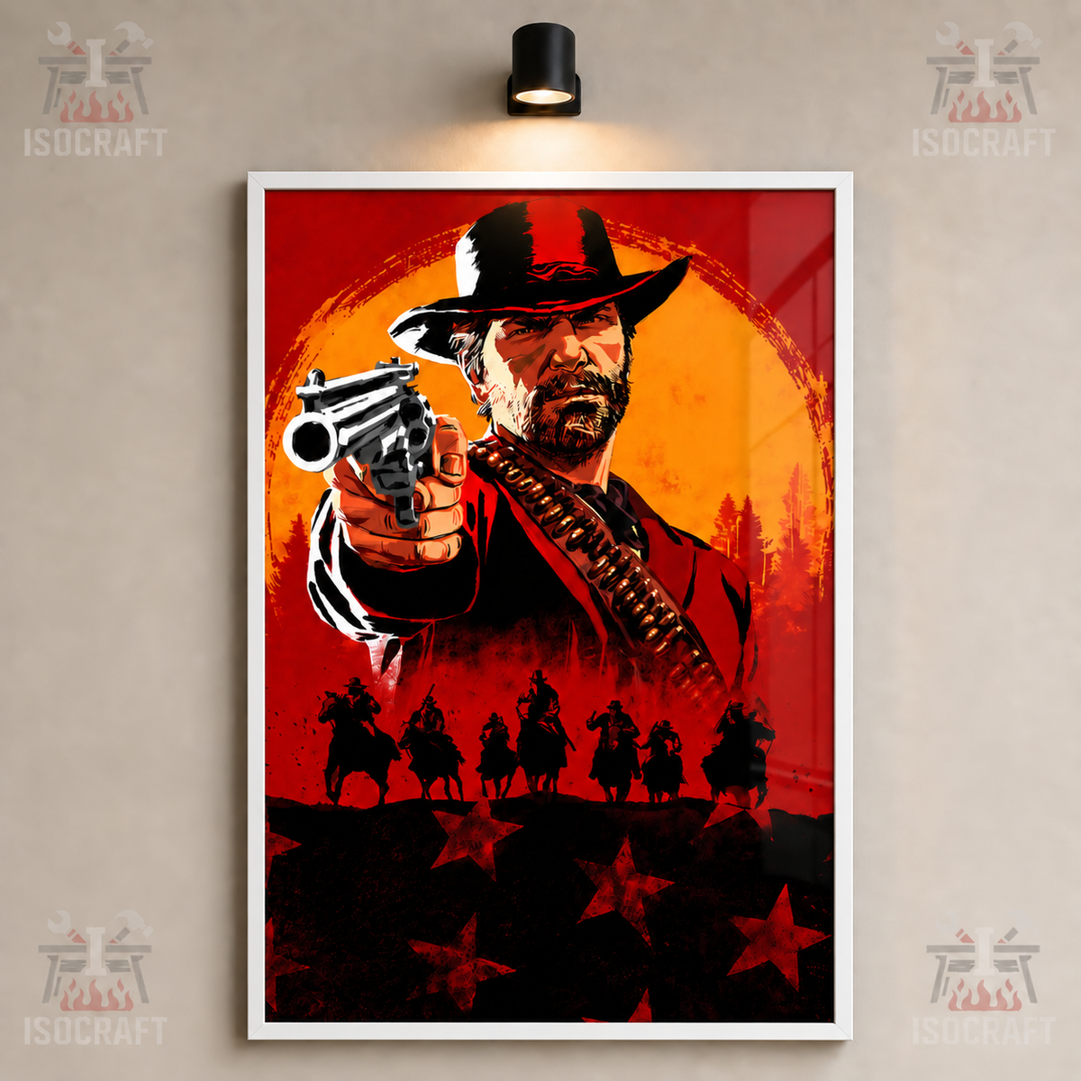 Tableau Plexiglas Red Dead Redemption