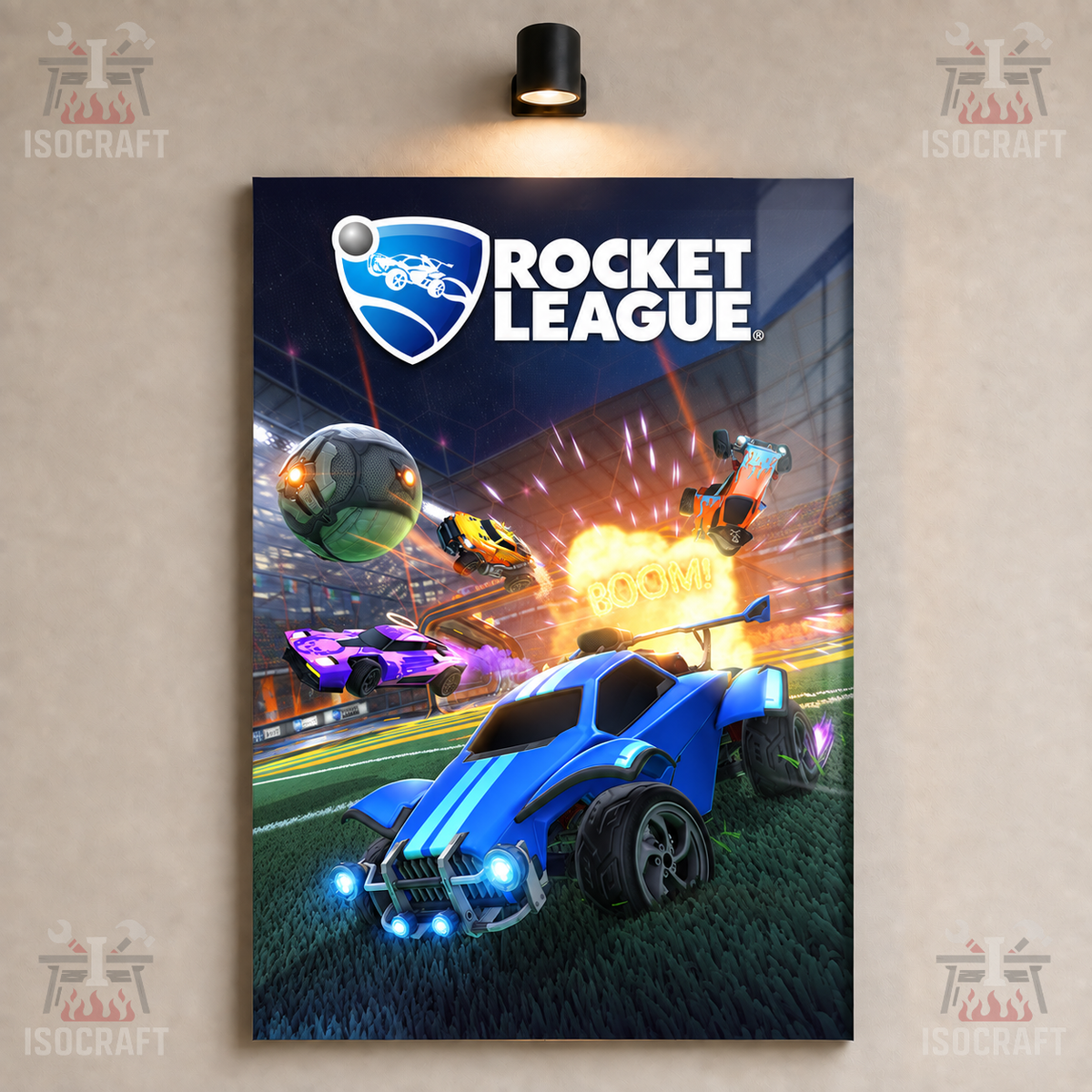 Tableau Plexiglas Rocket League