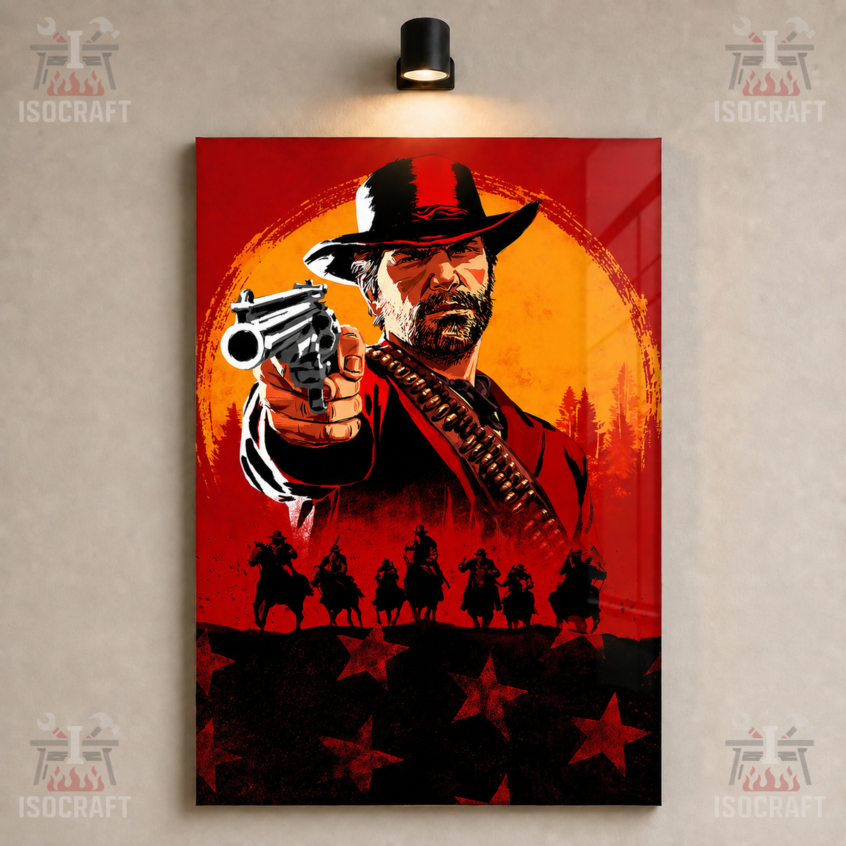 Tableau Plexiglas Red Dead Redemption